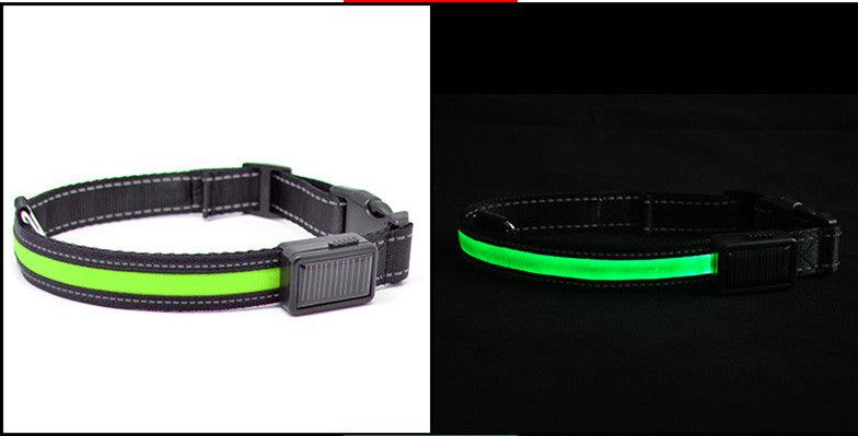 Solarpup Led Reflective Collar: Keep Your Furry Friend Safe And Stylish!-0