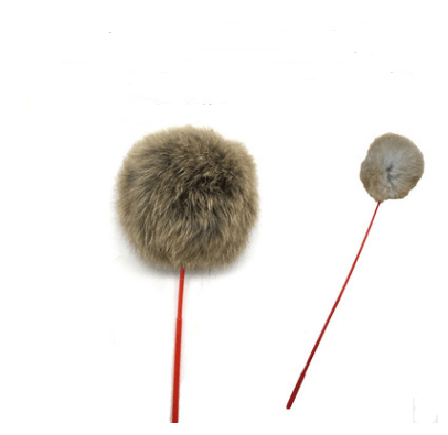 Whisker Whirligig: Handcrafted Solid Wood Cat Toy