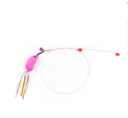 Whisker Whirligig: Handcrafted Solid Wood Cat Toy