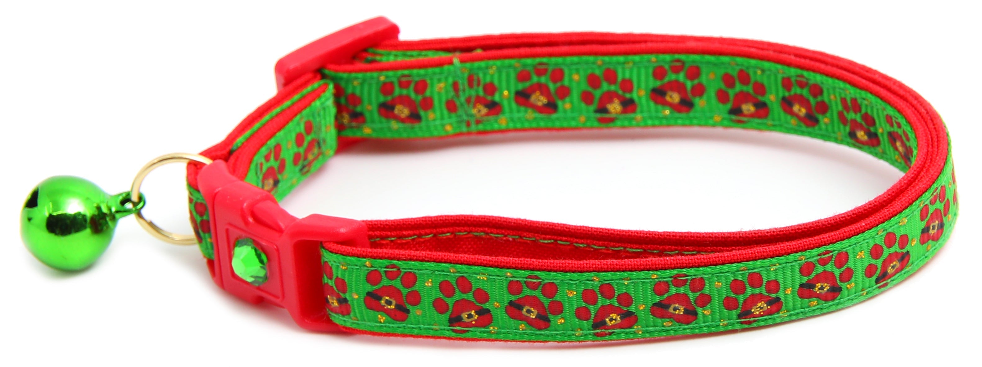 Santa Paws Breakaway Cat Collar