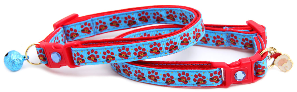 Santa Paws Breakaway Cat Collar