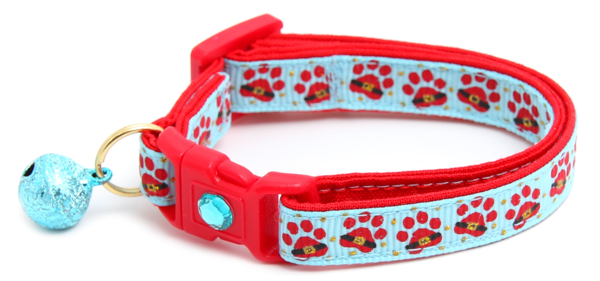 Santa Paws Breakaway Cat Collar