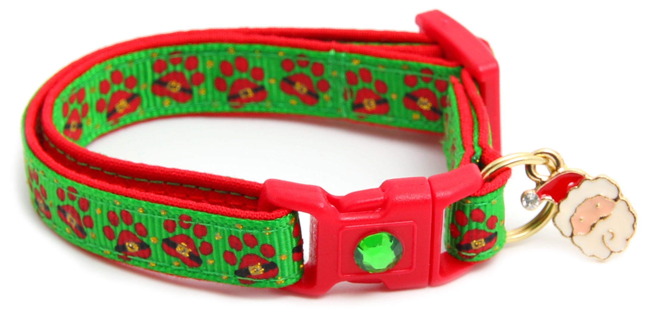 Santa Paws Breakaway Cat Collar