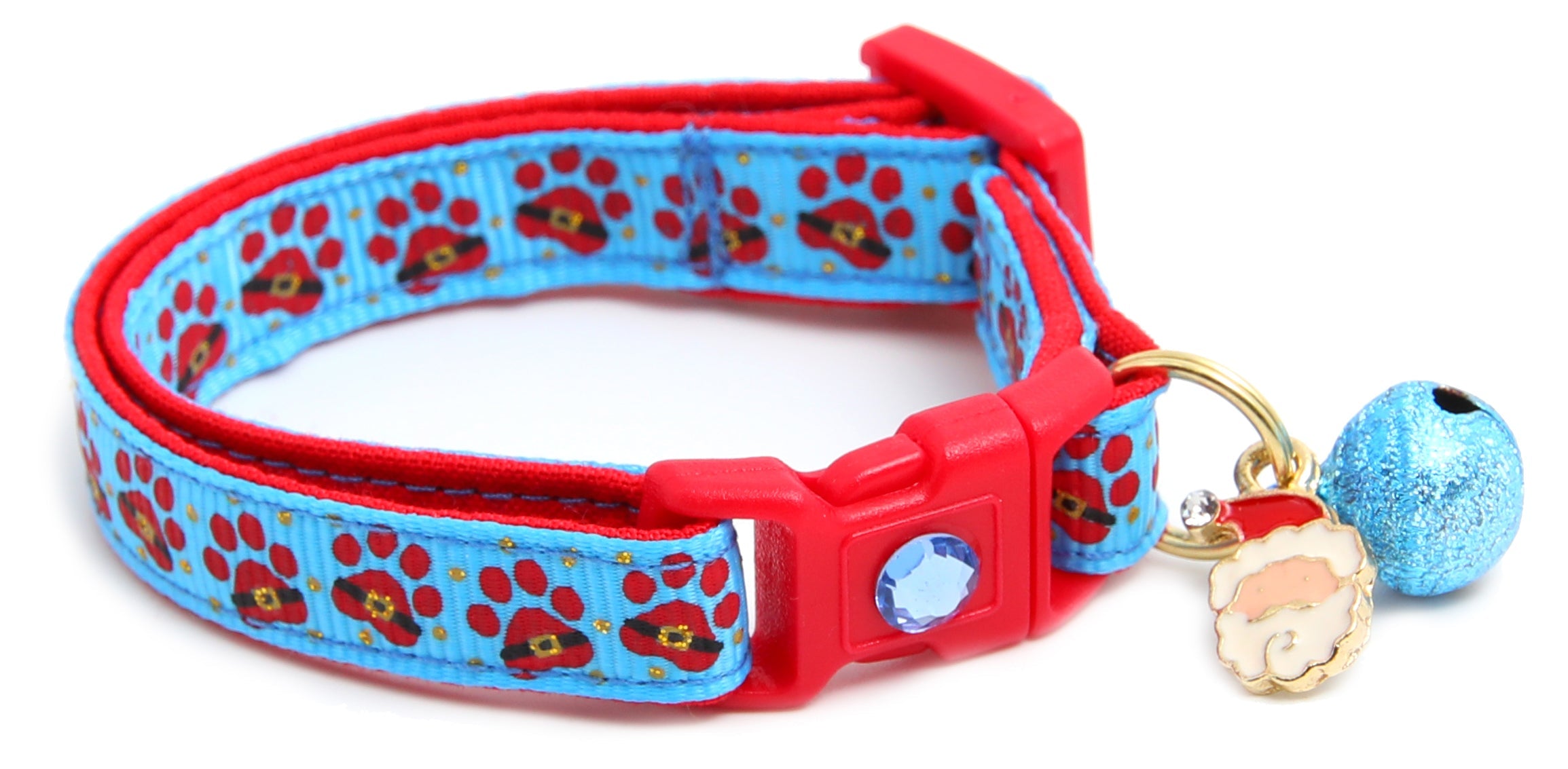 Santa Paws Breakaway Cat Collar