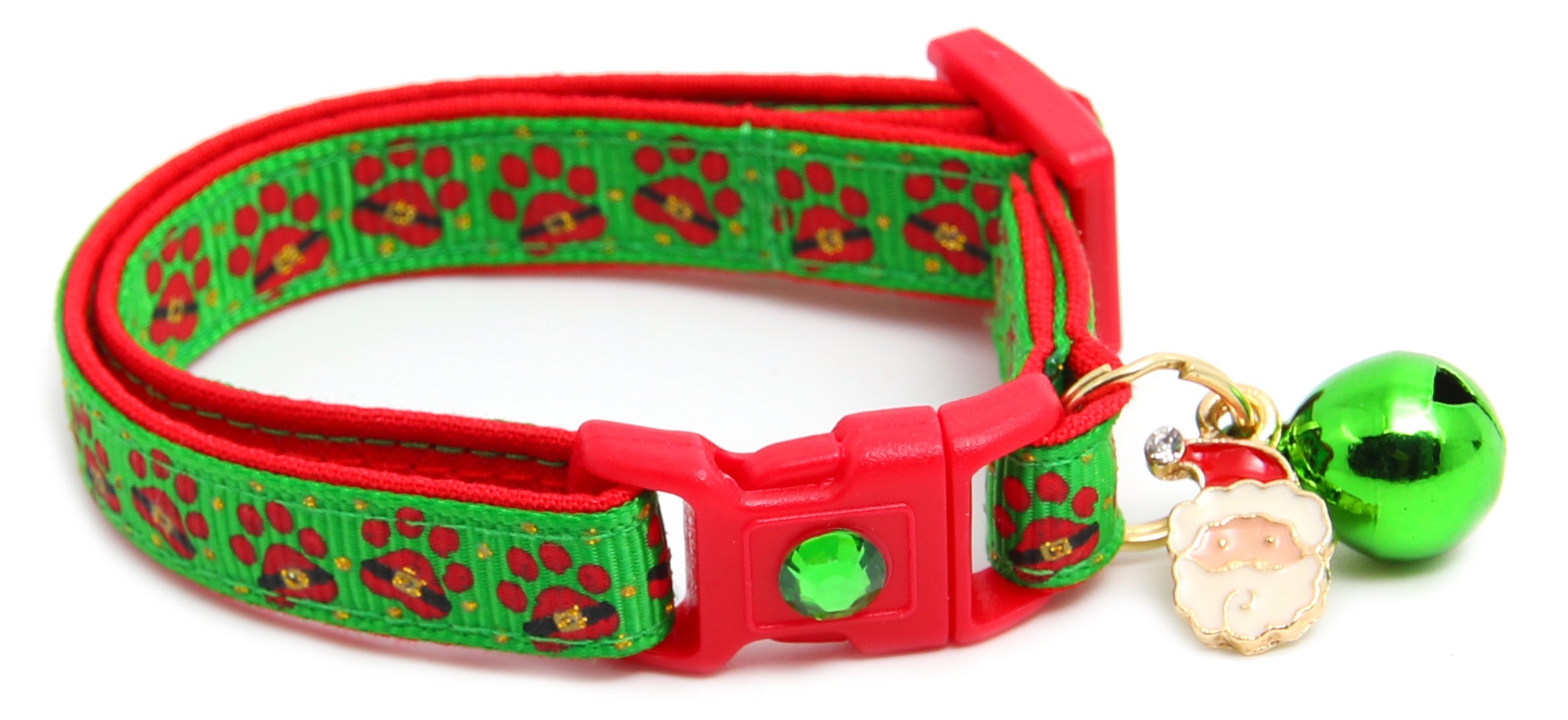 Santa Paws Breakaway Cat Collar