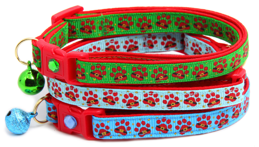 Santa Paws Breakaway Cat Collar